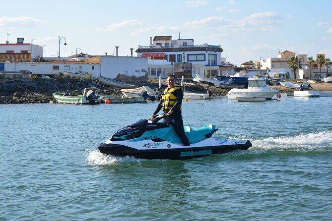1 Hour Jet Ski Experience in Isla Canela - SEA-DOO, safety, and how the crew keeps beginners on track