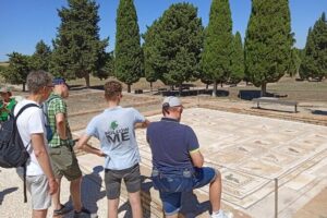5 hour Electric Bike Tour to the Ruins of Italica - The Ride Out of Seville: Olympic Stadium, a Medieval Monastery, and Santiponce Village