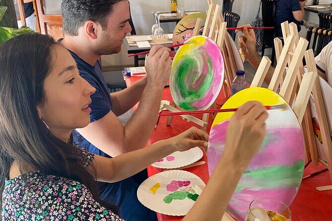 Art and Wine in Sevilla - Painting for Beginners, Guided by Vicki (No Art Background Needed)