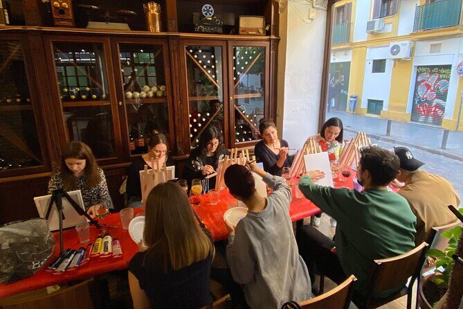 Art and Wine in Sevilla - Social Without Awkwardness: Small Group Size and International Mix