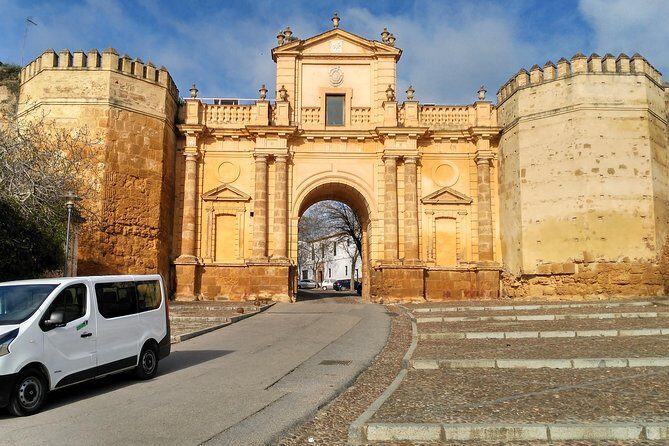 Cordoba & Carmona with Mezquita, Synagoge & Patios from Seville - Carmona Stop: Puerta de Sevilla and the Parador Viewpoint