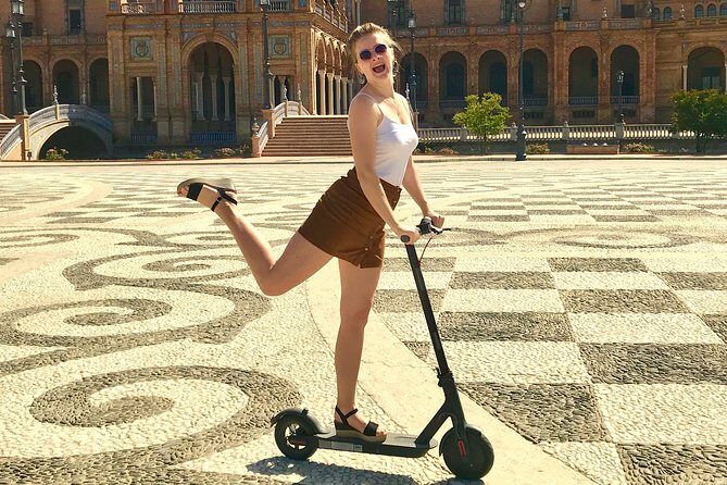 Electric Scooter Rental Seville - Triana East and Saint Telmo Palace: A Nice Change of Tempo