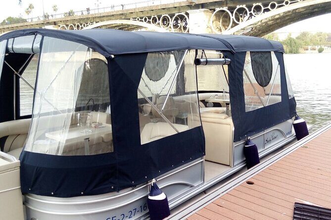 Exclusive Seville Boat Tour with Shared Tapas - Finding Mercadillo de arte and boarding the shared boat