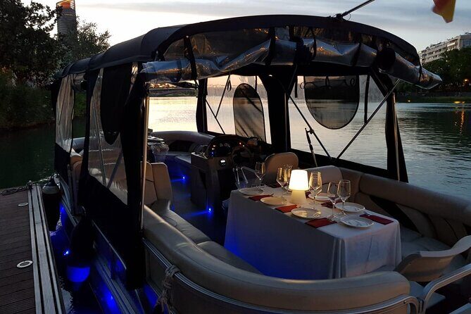Exclusive Seville Boat Tour with Shared Tapas - Your guide on the water: English levels and how explanations land