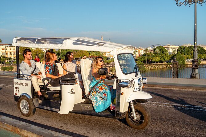 Expert Tour of Seville in Private Eco Tuk Tuk - San Telmo Palace: Baroque Seville and Coastal-Education Roots