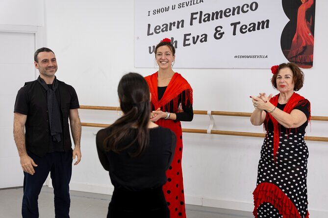 Flamenco Dance Class in Seville with optional Flamenco Costume - What to wear: closed shoes and no slip-ups