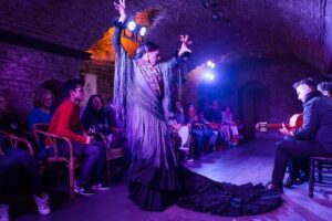 Flamenco Dreams Show in XII century Arabian Vault - The Poets of emotion: what the Poems Flamenco Show is like