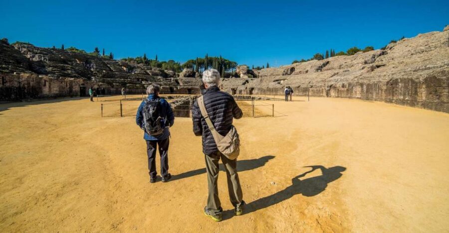 From Seville: Italica Roman City Tour - The big reveal: walking Italica’s old Roman streets