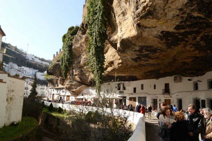 From Seville: White Villages Tour - Setenil de las Bodegas: a change of rhythm inside the white-village theme