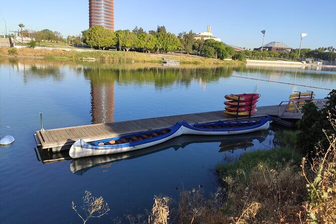 Gigant paddle surf in Seville - Getting There: Plaza de Armas and the Start at Puente del Cristo