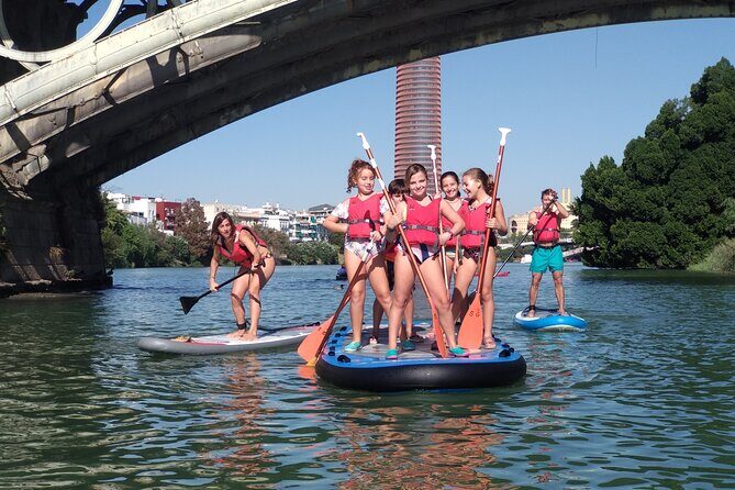Gigant paddle surf in Seville - Triana Dock Break: Soft Drink, Legs, and a Real Reset