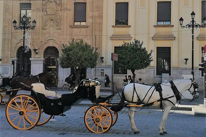 Horse-Drawn Carriage Ride Through Seville - Real Maestranza bullring, theater, and El Cid on the move