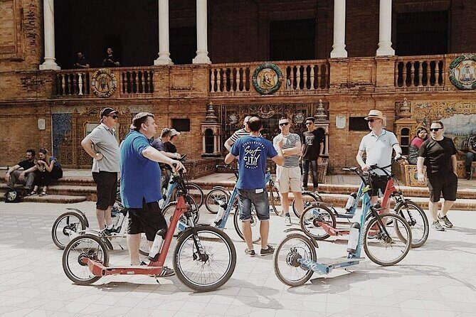 Kickscooter electric tour Sevilla - Jardines de Murillo and Barrio de Triana: The Best Kind of Ending