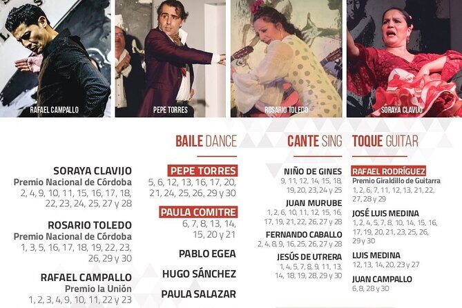 Los Gallos Flamenco Show Admission Ticket - Seating and sightlines: arrive early for the best view