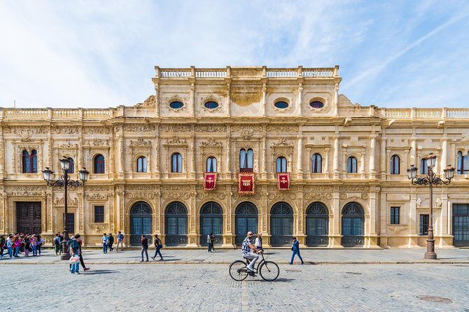 Monumental Economic tour with booking fee Seville - Plaza Nueva and Town Hall: A Small Stop With Big Orientation Value