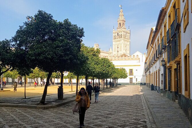 Must See Running Tour Of Sevilla - Torre Perdigones and the Arco de la Macarena: finishing with panorama