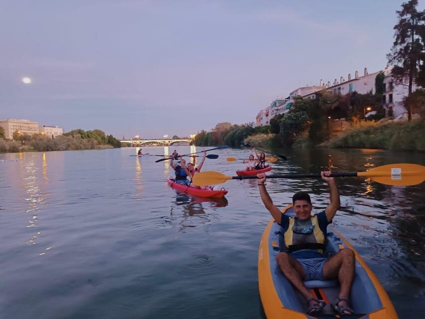 Night Kayak: Historic Seville, Triana and La Cartuja - Key highlights at a glance
