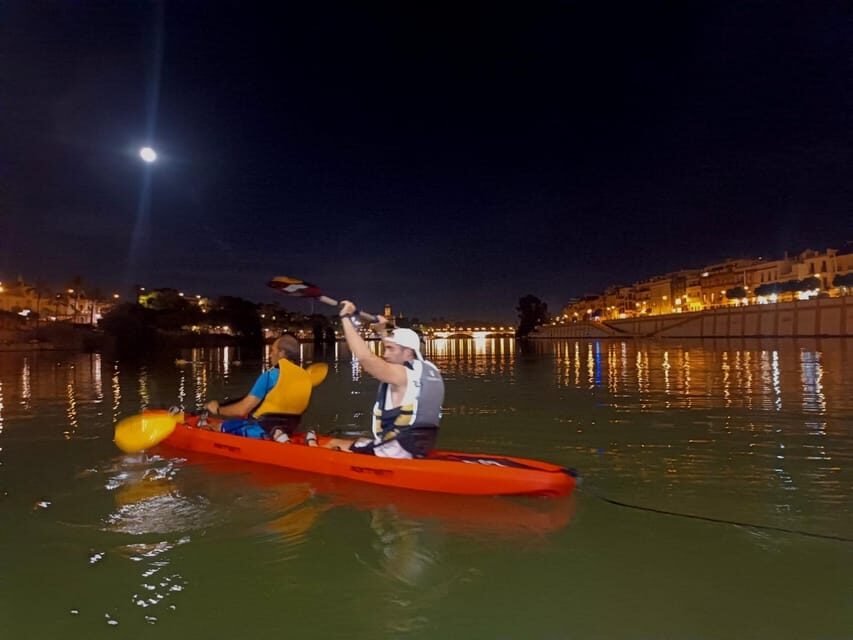 Night Kayak: Historic Seville, Triana and La Cartuja - Price and what’s actually included in the $59 ticket