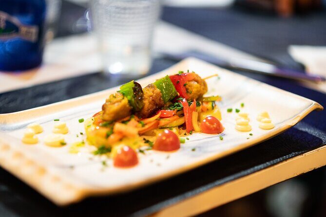 Plant-based Tapas and Wine Night Tour in Seville Spain - Wine, non-alcoholic options, and the 18+ detail