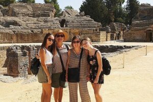 Private hald day tour to the historic roman city of Italica - San Isidoro del Campo: Gothic Meets Mudejar at a Fortress Monastery
