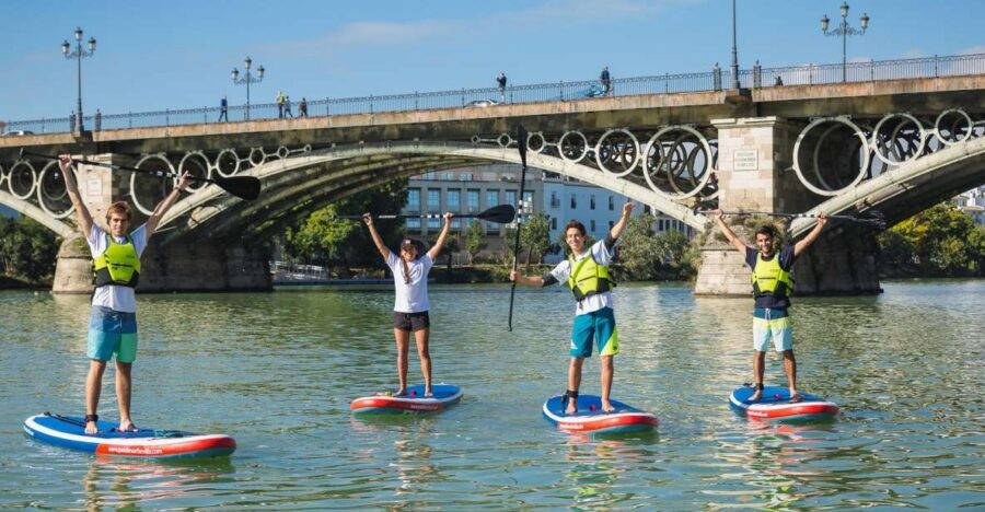 Seville: 1.5-Hour Daytime Standup Paddleboarding Tour - The monument route: Puente de Isabel II to Torre del Oro (and beyond)
