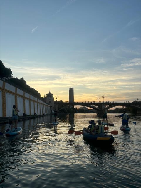 Seville: 1.5 hour Kayak Excursion - Meeting at Calle Betis 19 and getting set up for the paddle