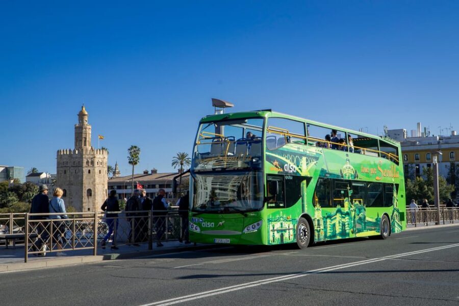 Seville: 2-Day Hop-on Hop-off Bus Ticket - The open-top route: what you’ll see at each stop