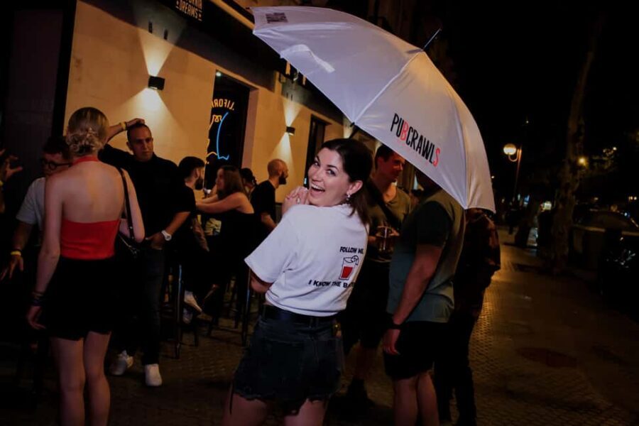 Seville: 3 Bars Pub Crawl + VIP Club Entrance & 3 Free Shots - Price and what you actually get for $17