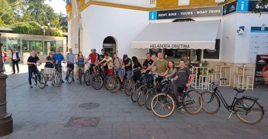Seville: All Day Bike Rental - Cruising the Guadalquivir River for views on the move