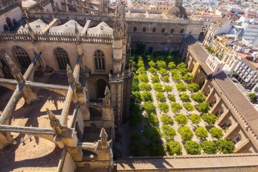 Seville: Cathedral and Giralda Tower Guided Tour and Tickets - Entering Seville Cathedral Without Losing Half Your Day