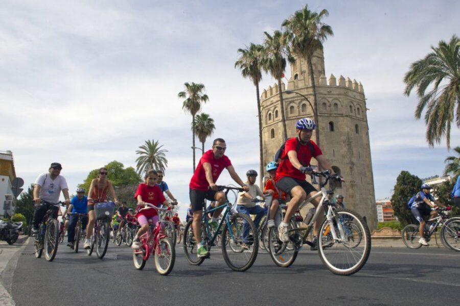 Seville City Bike Tour: Top Seville's Monuments - Triana, Torre del Oro, and the Maestranza: river views and local energy
