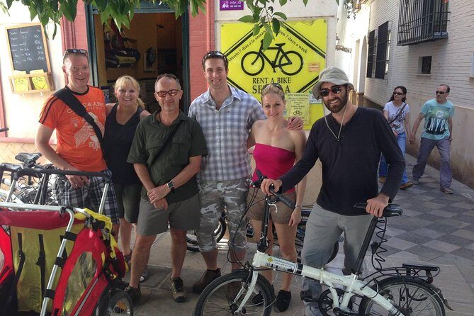Seville City Bike Tour - Starting at Plaza de Santa Cruz: the vibe and the practical feel