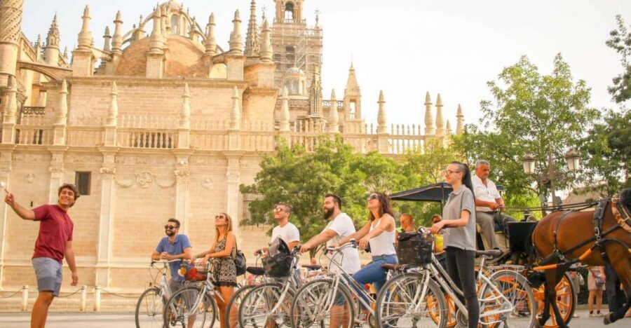 Seville: City Sightseeing and Local Culture Bike Tour - Start at Mercado del Arenal, then ride like you mean it