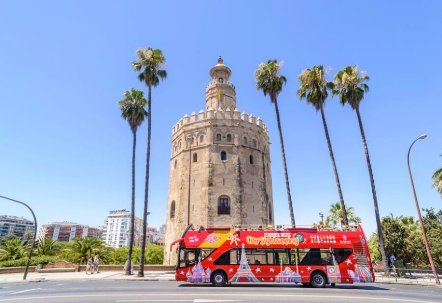 Seville: City Sightseeing Hop-On Hop-Off Bus Tour - Audio Guide and Headphones: The Story Turns the Bus Into a Classroom