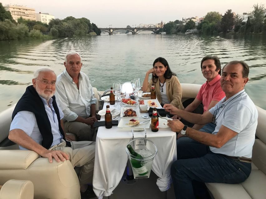 Seville: Exclusive River Boat Tour with Tapas - The Captain, the Host, and the Live Commentary Style
