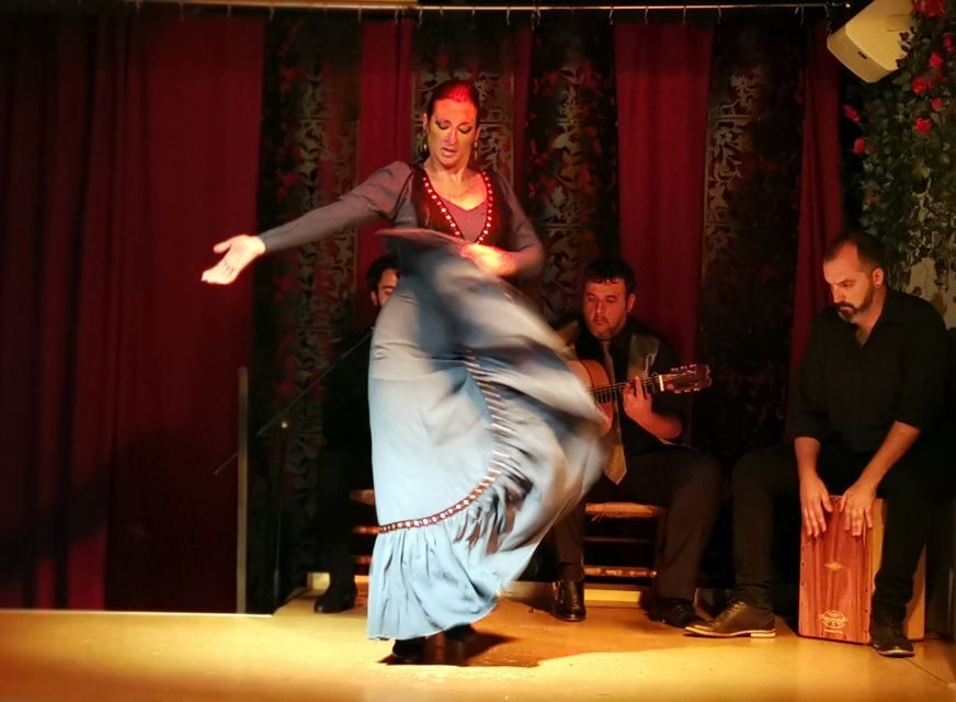 Seville: Flamenco Show at Tablao Flamenco Andalusí - The Live Music Engine: Guitar First, Then Voice and Percussion