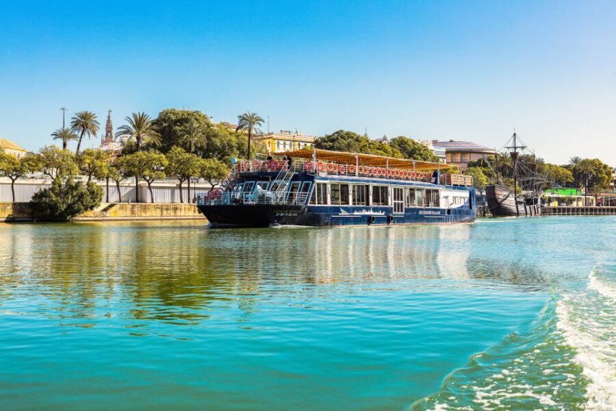 Seville: Guadalquivir River Cruise - On-board comfort: seats, shade, toilets, and the audio reality