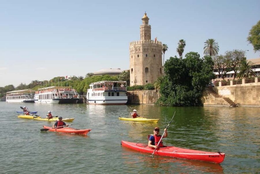 Seville: Guadalquivir River Kayak Tour or Kayak Rental - Price and value: what $34 buys for 1.5 hours