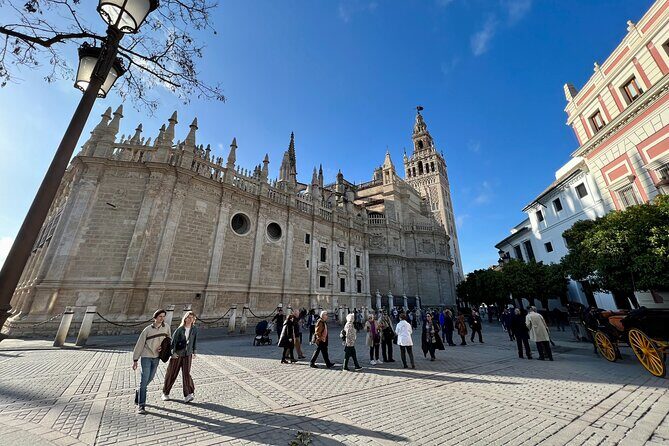 Seville Guided Small-Group Walking Tour - Real Alcázar exterior: styles that don’t feel random