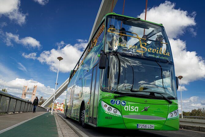 Seville Hop-On Hop-Off Bus Tour for 48 hours - The first stretch: Torre del Oro, river landmarks, and getting oriented