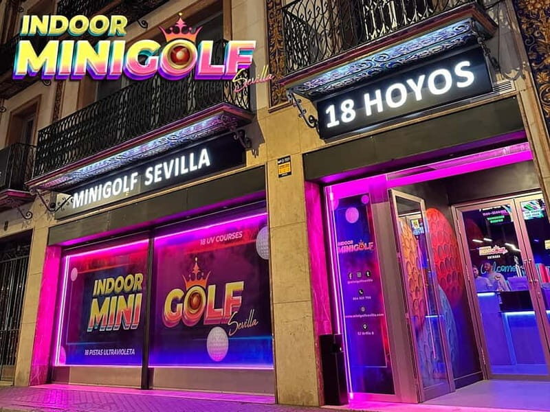 Seville: Indoor UV 18 hole Minigolf Experience - Key Highlights You’ll Actually Care About