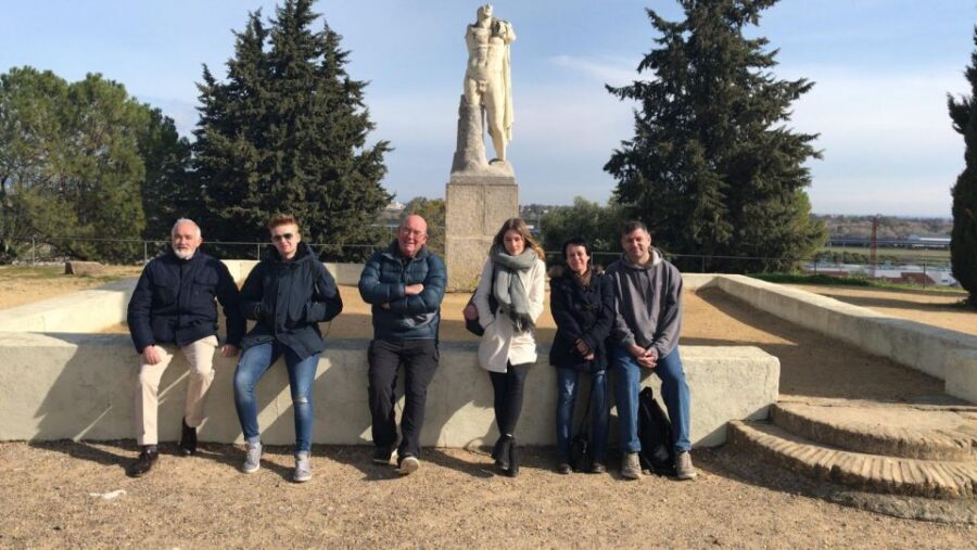 Seville: Italica Roman Ruins City Tour - Guided group reality: hearing the guide and managing languages