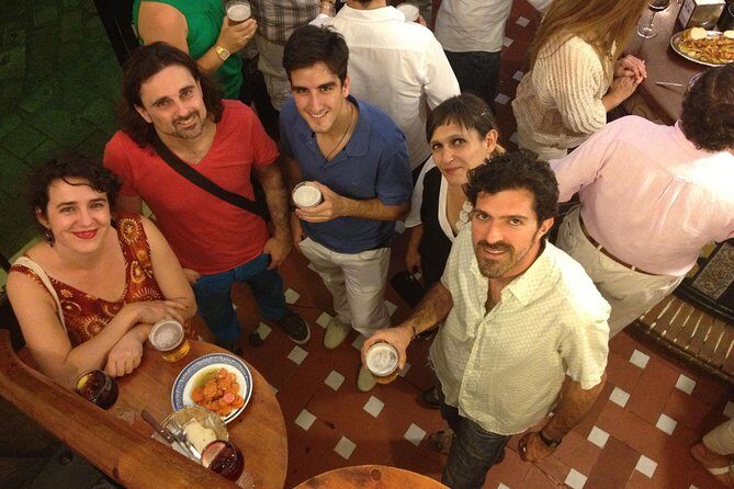 Seville Off the Beaten Path Tapas and Market Tour - La Alameda and Iglesia de Santa Marina: Quiet Corners with Big Tile Details