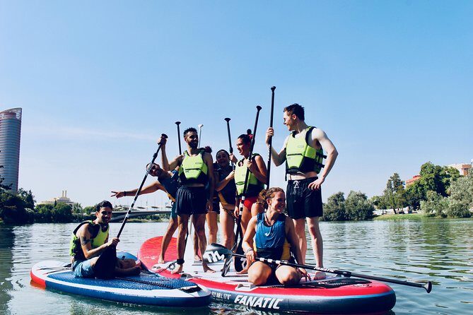 Seville: Paddle Surf on an XXL Board - The 90-minute river route: 7 stops and what to watch for