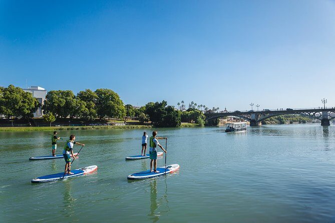 Seville: Paddle Surf Route and Class - Meeting on C. Betis: the easy start point and what your first minutes feel like