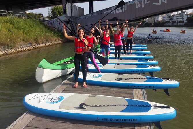 Seville Paddle Surf Sup in the Guadalquivir River - Puente de Isabel II (Puente de Triana): the moment you’ll talk about