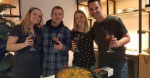 Seville: Paella and Sangria Experience - Where the evening starts: Terraza del Cristina and local bites first