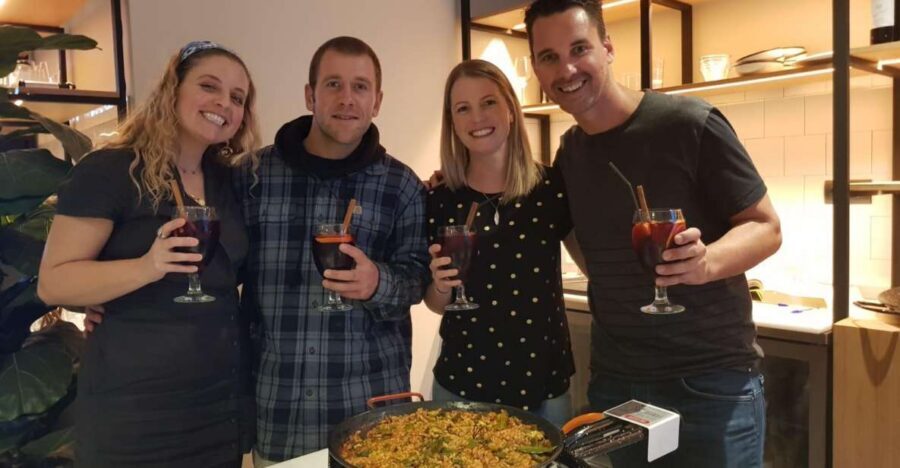 Seville: Paella and Sangria Experience - Where the evening starts: Terraza del Cristina and local bites first