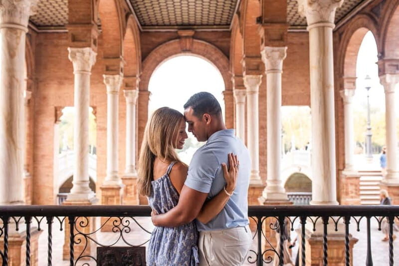 Seville: Professional Photoshoot and Video - Plaza España photo session: tiles, bridges, and guided posing