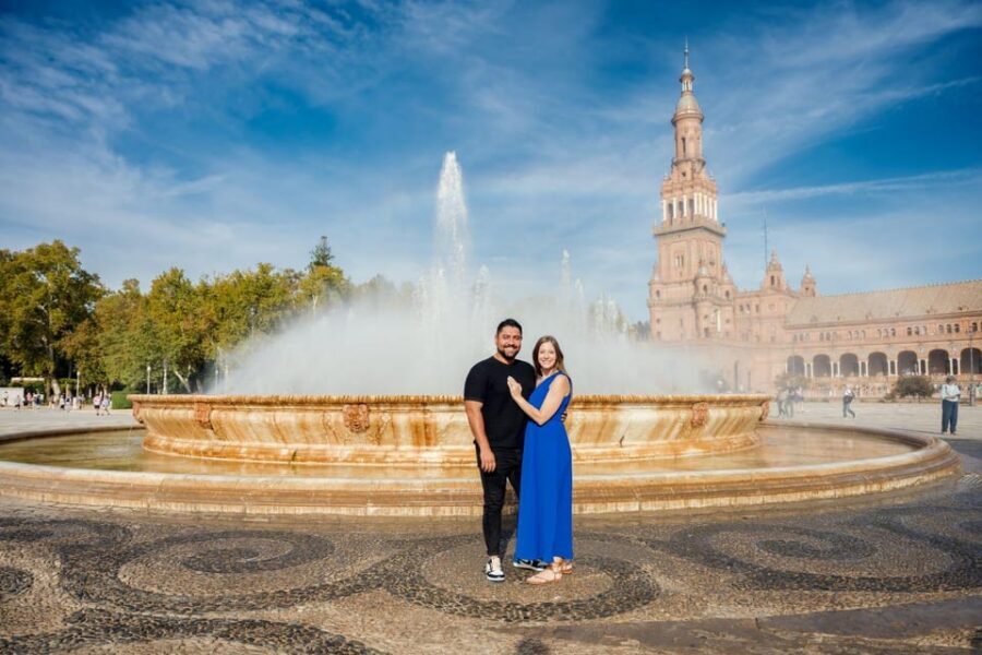 Seville: Romantic photoshoot for Couples - Where this Seville photoshoot fits best in your trip
